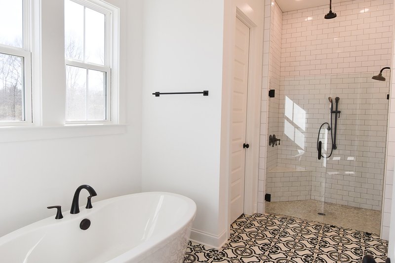 Architectural House Design - Interior - Master Bathroom 4 for Farmhouse House Plan #430-215 - 4 bed, 3 bath