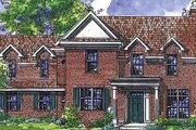 Colonial Style House Plan - 3 Beds 2.5 Baths 1956 Sq/Ft Plan #320-472 