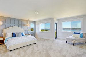 Interior - Master Bedroom for Contemporary House Plan #569-40 - 4 bed, 4 bath