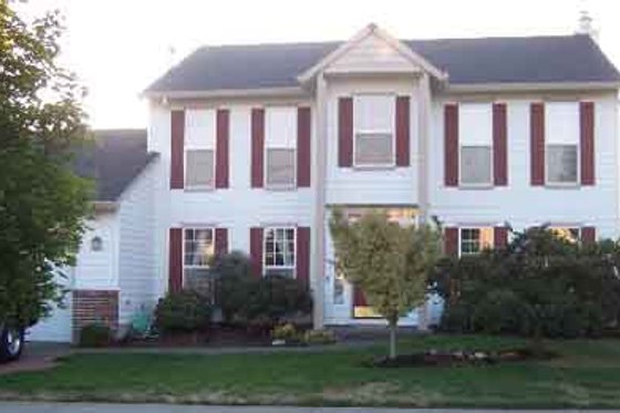 Exterior - Front Elevation for Southern House Plan #130-124 - 3 bed, 2.5 bath