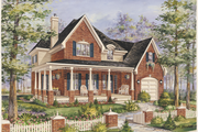 Country Style House Plan - 3 Beds 1 Baths 1759 Sq/Ft Plan #25-4779 