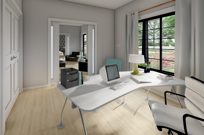 Architectural House Design - Interior - Other 1 for Farmhouse House Plan #126-234 - 3 bed, 2 bath