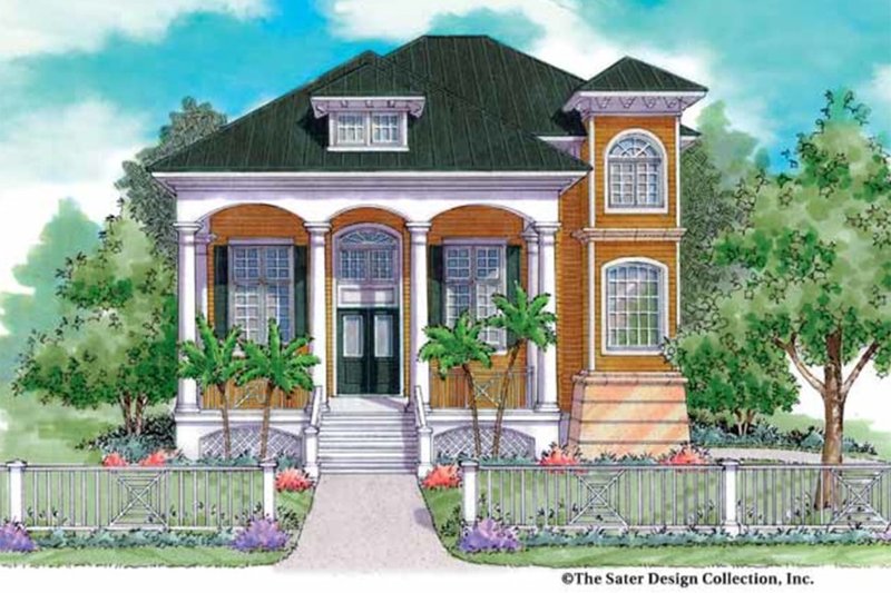 House Blueprint - Classical Exterior - Front Elevation Plan #930-144