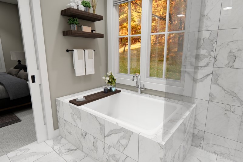 House Design - Interior - Master Bathroom 1 for Craftsman House Plan #51-1420 - 5 bed, 4.5 bath