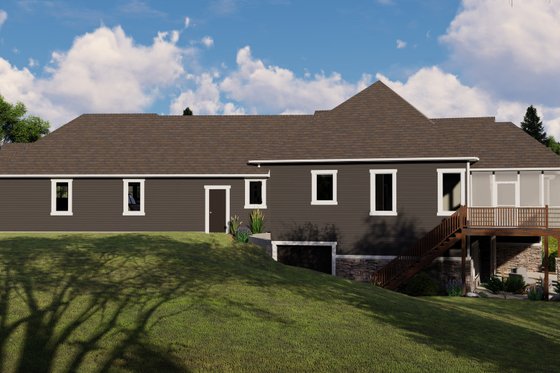 Exterior - Other Elevation for Craftsman House Plan #1064-68 - 2 bed, 2.5 bath