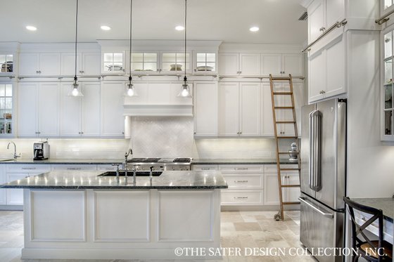 Interior - Kitchen 2 for European House Plan #930-486 - 5 bed, 3.5 bath