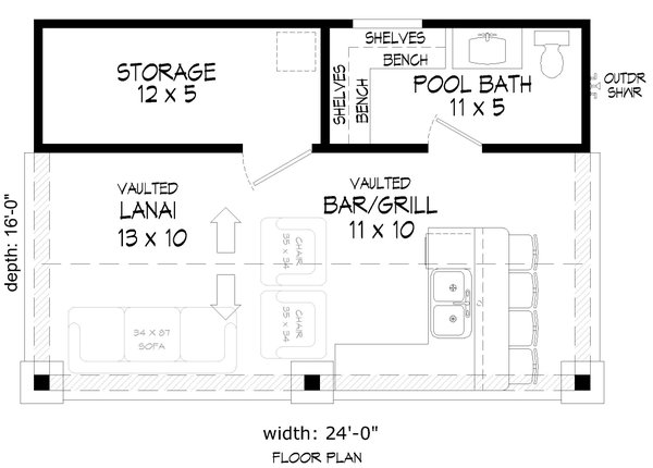 Home Plan - Country Floor Plan - Main Floor Plan #932-287