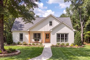 Architectural House Design - Exterior - Front Elevation for Farmhouse House Plan #430-445 - 3 bed, 2 bath