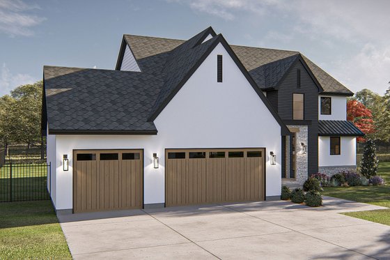 Exterior - Other Elevation for Modern House Plan #455-337 - 5 bed, 4.5 bath