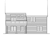 Bungalow Style House Plan - 3 Beds 2.5 Baths 1740 Sq/Ft Plan #48-272 
