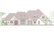 European Style House Plan - 4 Beds 3 Baths 3336 Sq/Ft Plan #80-194 