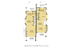 Floor Plan - Main Floor for Contemporary House Plan #1066-71 - 6 bed, 6 bath