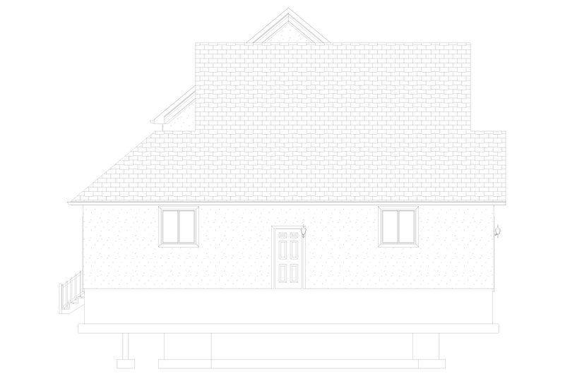 Dream House Plan - Exterior - Other Elevation 1 for Farmhouse House Plan #1060-207 - 5 bed, 3 bath