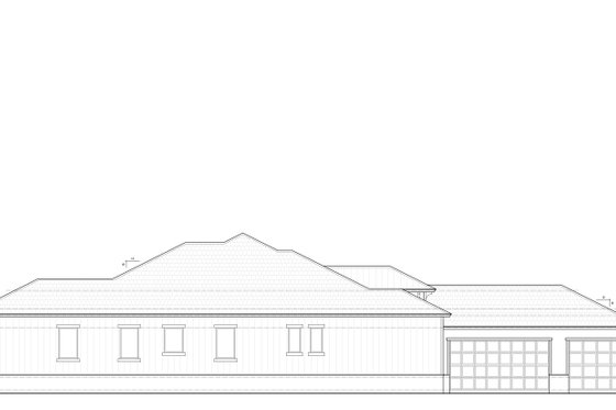 Exterior - Other Elevation for Ranch House Plan #938-114 - 3 bed, 3 bath