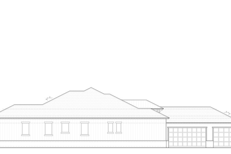 Architectural House Design - Exterior - Other Elevation for Ranch House Plan #938-114 - 3 bed, 3 bath