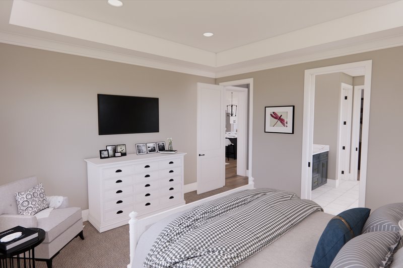 House Plan Design - Interior - Master Bedroom for Farmhouse House Plan #51-1565 - 4 bed, 2.5 bath