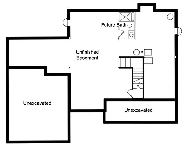 House Plan Design - Basement Foundation