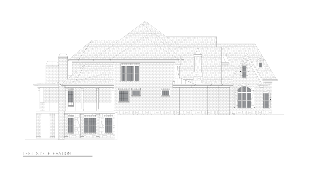 Exterior - Other Elevation for Traditional House Plan #54-703 - 3 bed, 2 bath