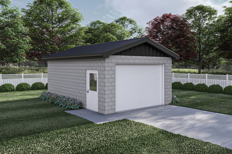 Home Plan - Traditional Exterior - Front Elevation Plan #455-442
