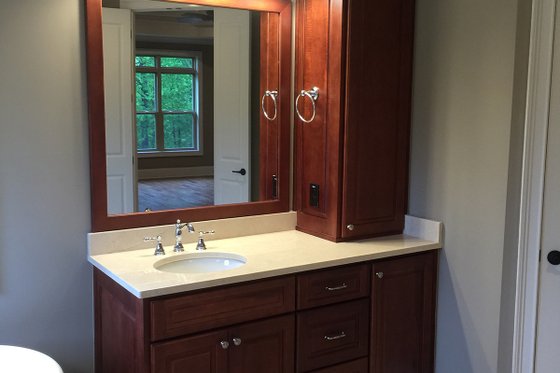 Interior - Master Bathroom 1 for European House Plan #437-63 - 3 bed, 2 bath