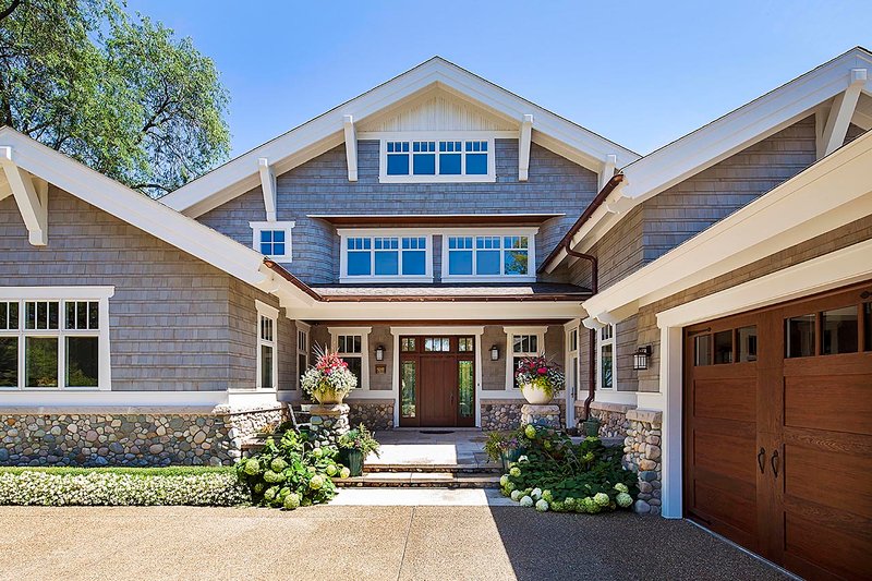 Architectural House Design - Exterior - Front Elevation 3 for Craftsman House Plan #928-305 - 3 bed, 4 bath