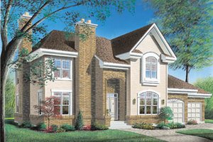 Traditional Exterior - Front Elevation Plan #23-292