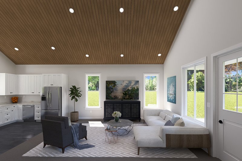 Architectural House Design - Interior - Other 1 for Craftsman House Plan #1060-294 - 1 bed, 1 bath