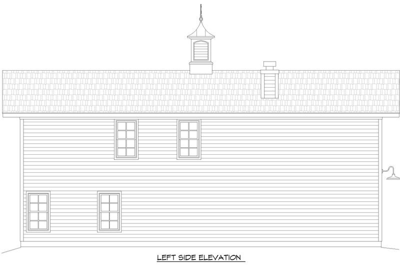 Home Plan - Exterior - Other Elevation for Traditional House Plan #932-762 - 4 bed, 2.5 bath