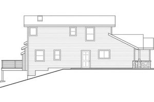 Exterior - Other Elevation for Traditional House Plan #124-860 - 3 bed, 2.5 bath