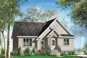 Traditional Exterior - Front Elevation Plan #25-4826
