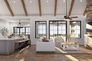 Farmhouse Style House Plan - 3 Beds 2.5 Baths 2173 Sq/Ft Plan #923-327 
