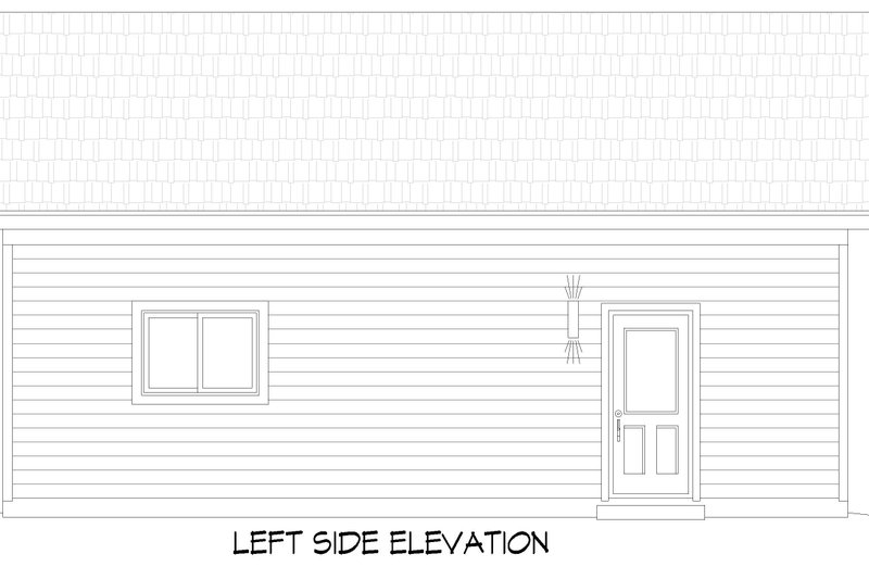 House Blueprint - Exterior - Other Elevation for Country House Plan #932-1403, 0 bath