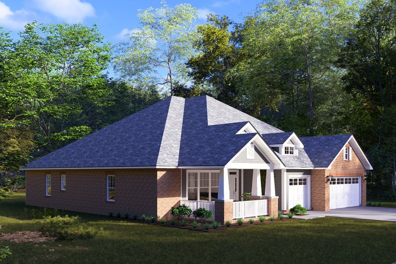 Dream House Plan - Exterior - Other Elevation 3 for Craftsman House Plan #513-2168 - 4 bed, 3.5 bath