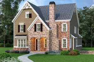 Traditional Exterior - Front Elevation Plan #419-246