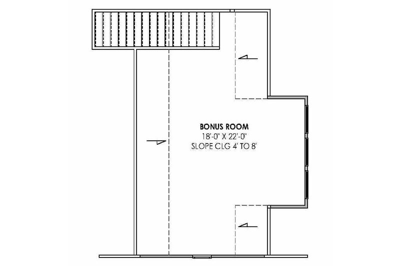 House Design - Floor Plan - Upper Floor for Farmhouse House Plan #1096-141 - 4 bed, 3 bath