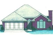 Traditional Style House Plan - 3 Beds 2 Baths 1260 Sq/Ft Plan #310-889 