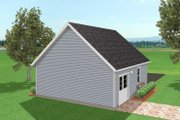 Traditional Style House Plan - 0 Beds 0 Baths 950 Sq/Ft Plan #75-195 