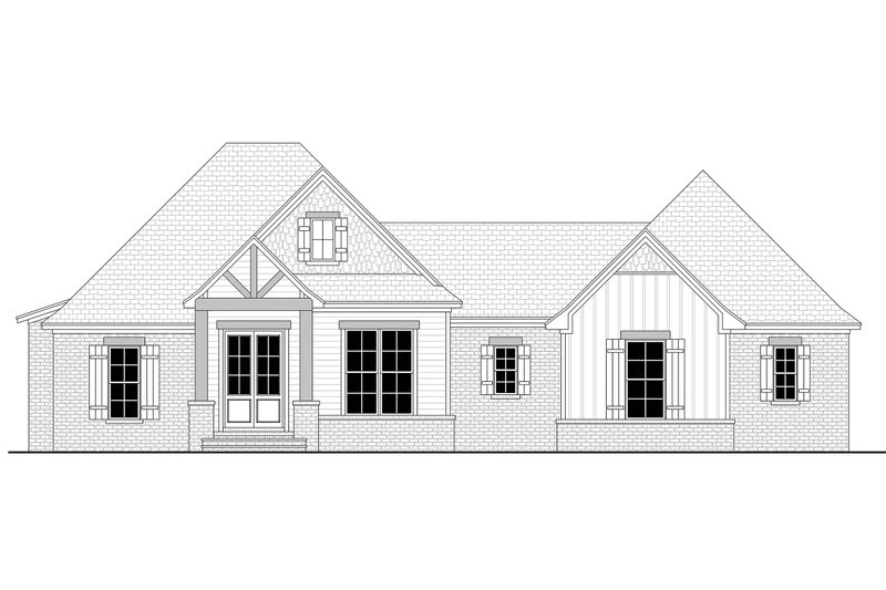 Home Plan - Exterior - Front Elevation 6 for Traditional House Plan #430-286 - 4 bed, 2.5 bath
