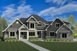 Traditional Exterior - Front Elevation Plan #920-81