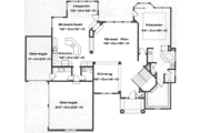 Traditional Style House Plan - 3 Beds 2.5 Baths 3038 Sq/Ft Plan #6-165 