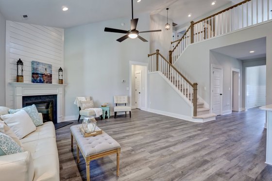 Interior - Family Room 1 for Cottage House Plan #20-2315 - 4 bed, 3 bath