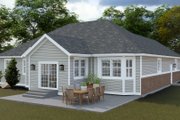 Traditional Style House Plan - 3 Beds 2 Baths 2001 Sq/Ft Plan #1060-219 