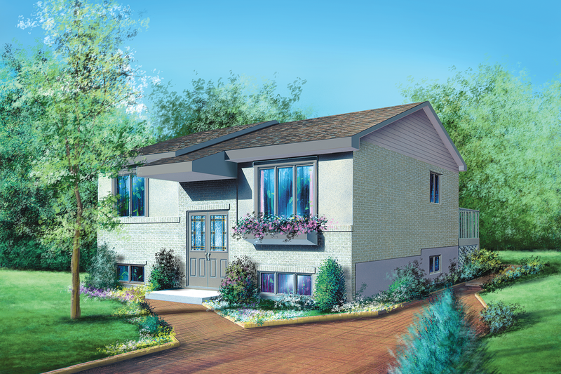 Home Plan - Traditional Exterior - Front Elevation Plan #25-1145