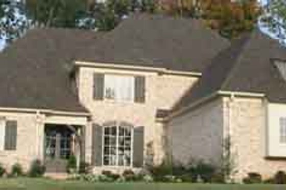 Exterior - Front Elevation for European House Plan #81-1183 - 4 bed, 2.5 bath