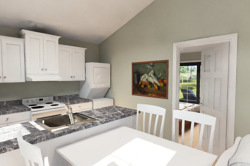 Home Plan - Interior - Kitchen 2 for Cottage House Plan #513-2493 - 1 bed, 1 bath