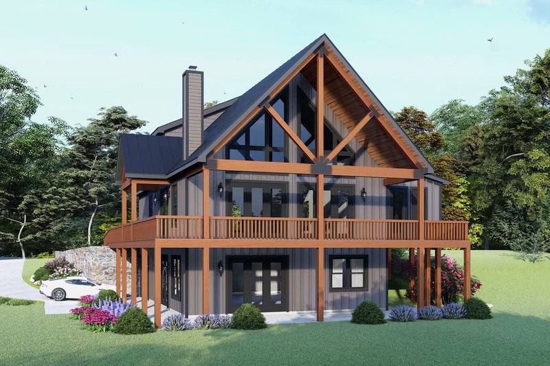 Dream House Plan - Photo 2 for Country House Plan #932-759 - 4 bed, 3.5 bath