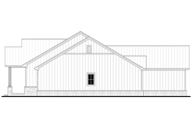 House Plan Design - Exterior - Other Elevation 1 for Farmhouse House Plan #430-346 - 3 bed, 2.5 bath