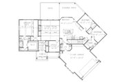 Modern Style House Plan - 3 Beds 2 Baths 1759 Sq/Ft Plan #54-574 