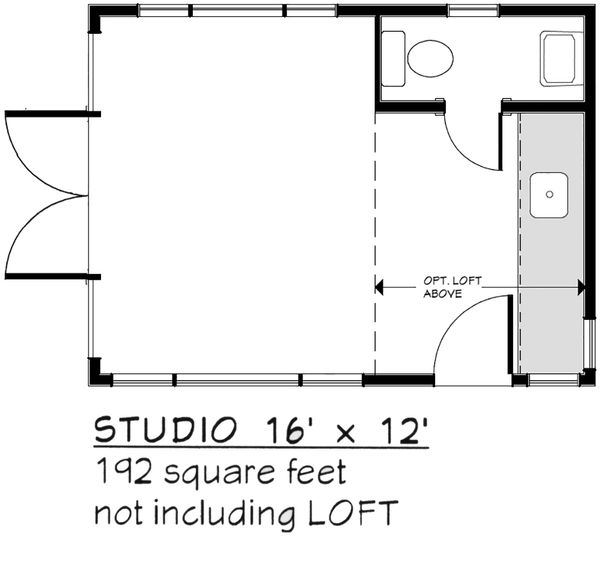 Modern Floor Plan - Main Floor Plan #917-30