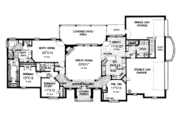 European Style House Plan - 3 Beds 2.5 Baths 2551 Sq/Ft Plan #310-953 
